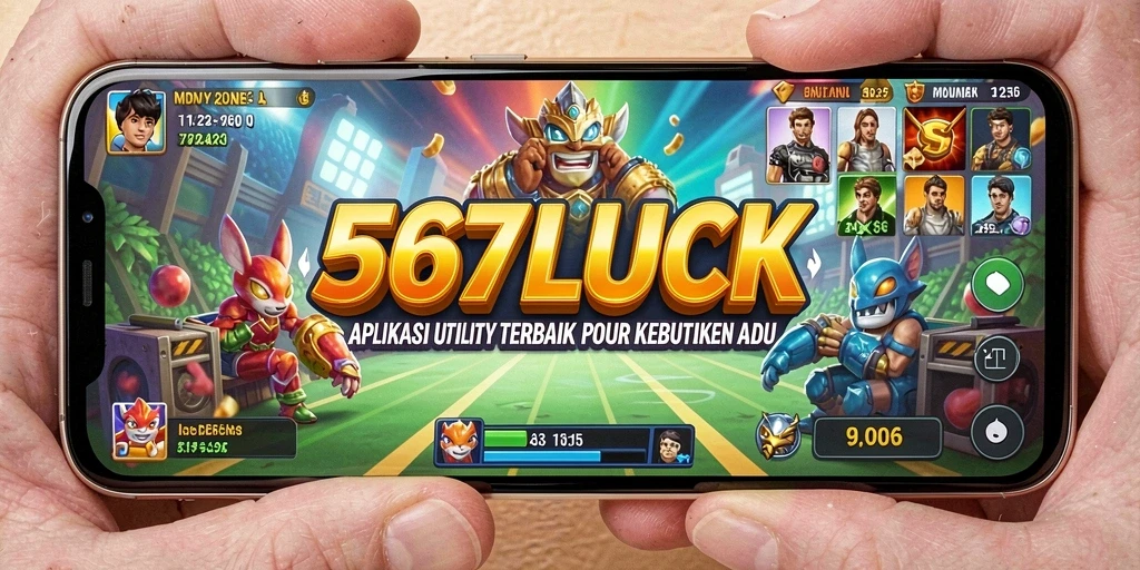 Tampilan antarmuka aplikasi 567LUCK yang intuitif dan fungsional.