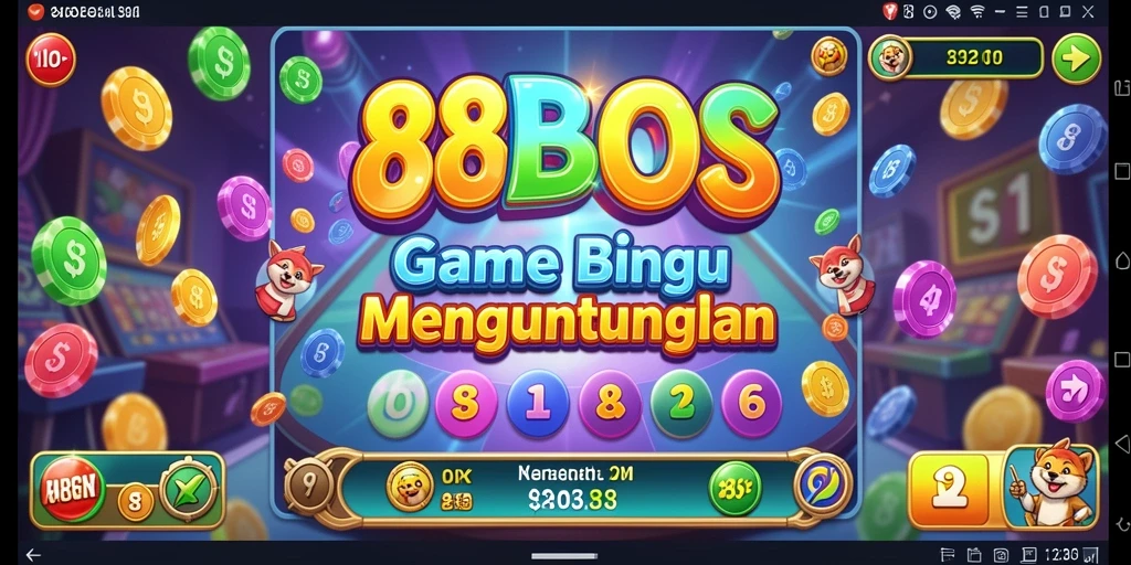 Tangkapan layar gameplay 88BOS yang menunjukkan keseruan bermain Bingo.