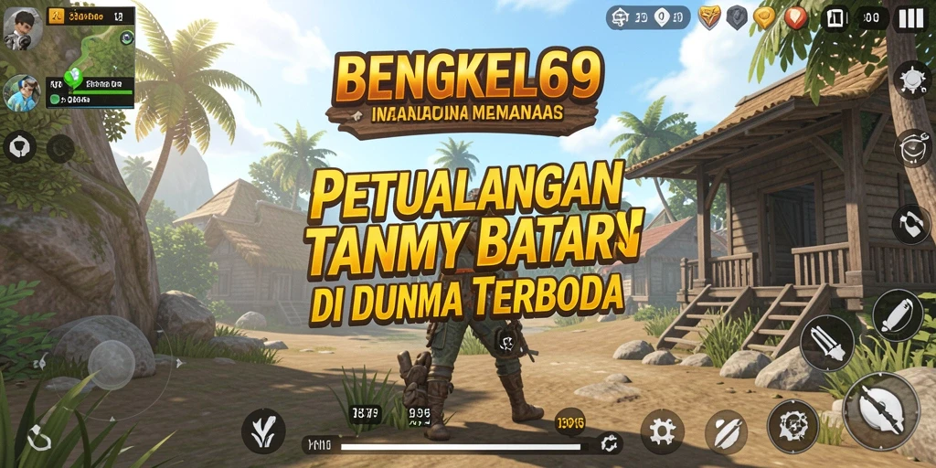Tampilan gameplay BENGKEL69 yang menakjubkan di dunia terbuka.