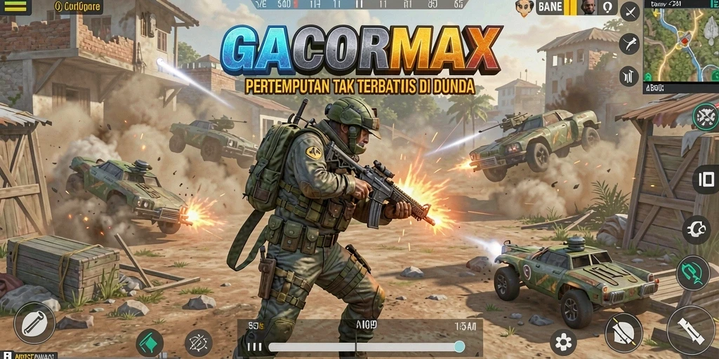 Gameplay mendebarkan di GACORMAX dengan pertarungan sengit.