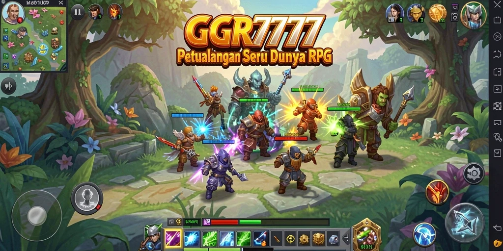 Screenshot GGR7777 menampilkan aksi seru dalam dunia RPG yang mendebarkan.