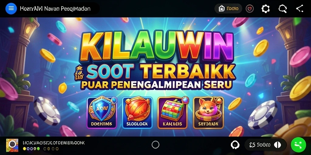 Screenshot gameplay KILAUWIN menunjukkan putaran Slot yang seru dan grafis menarik.