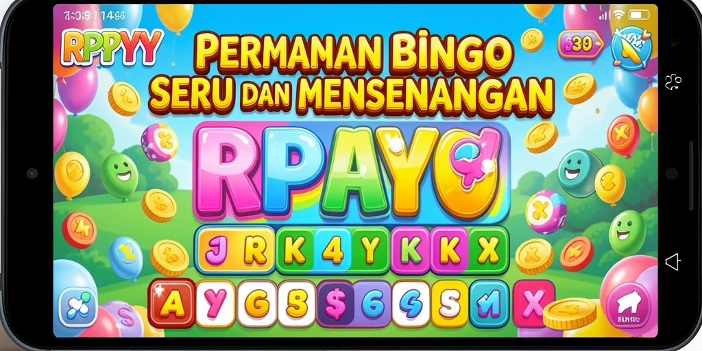 Tampilan gameplay Bingo yang seru dan interaktif di RPYYY.