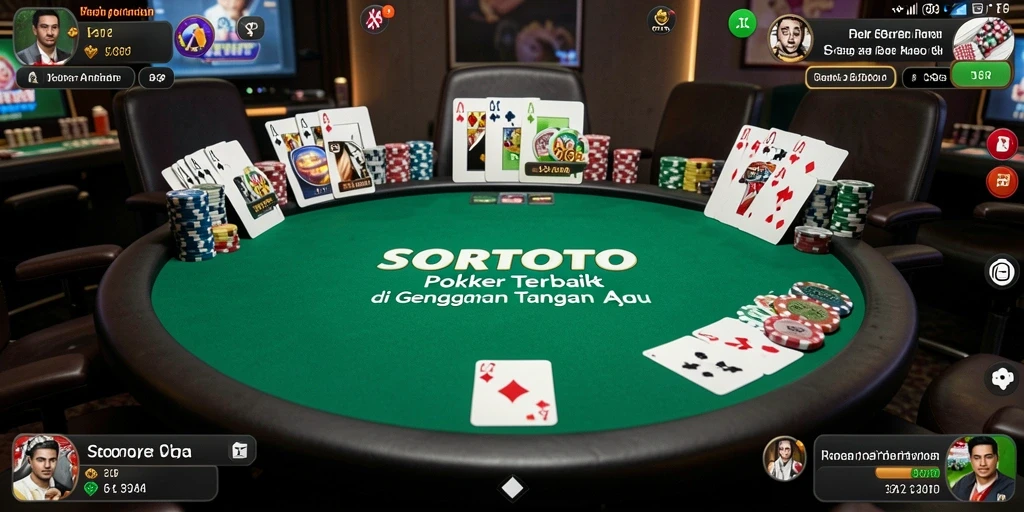 Tampilan gameplay yang menarik dan dinamis di SORTOTO.