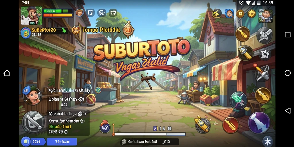 Tampilan antarmuka utama SUBURTOTO yang mudah dinavigasi.