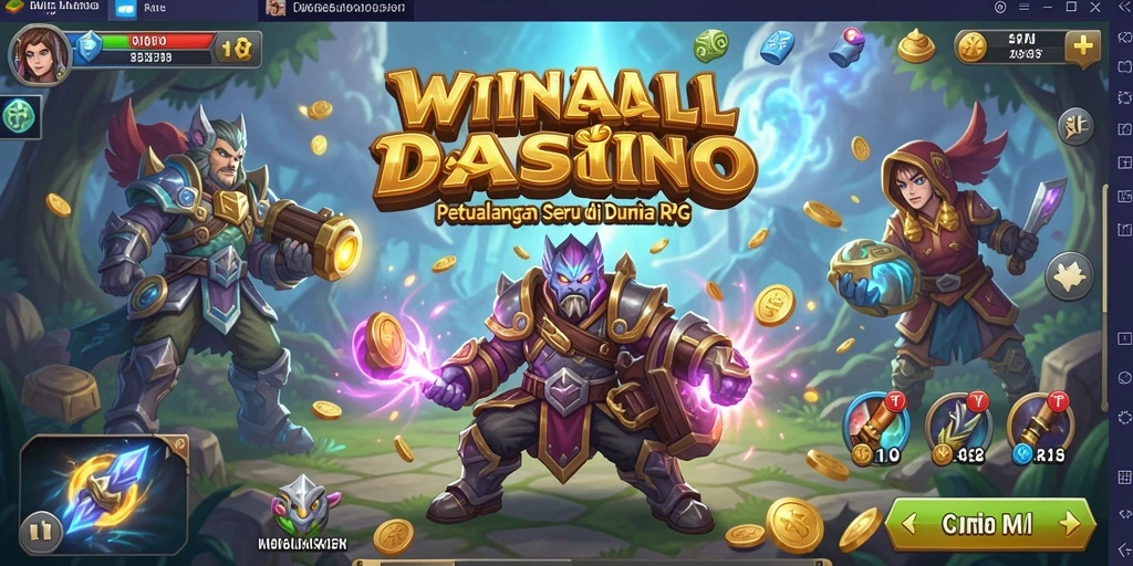 Gameplay seru dengan karakter unik di WINALLCASINO.